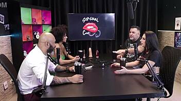 what's it like meeting sensual couple black, paloma and andré?