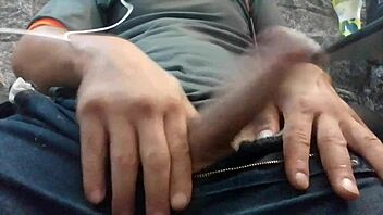 boy masturbating solo in his room