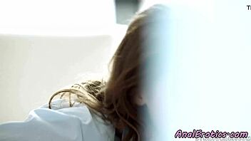 Can The Jizzcovered Classy Babe Handle Assfucking In Glamour Cowgirl?