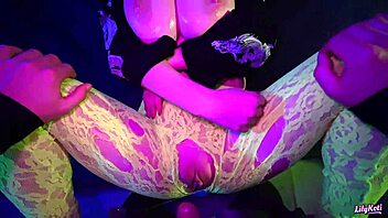 Experience the anime-inspired adventure of Lilykoti's bouncing boobs and anal play