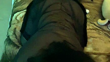 Tattooed asian girl in lingerie gives intense blowjob to monster cock 😈💦