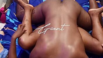 Passionate deep missionary sex with wet pussy