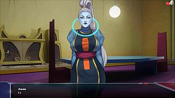 Goddess gives tit job in dragon ball divine adventure part 43?