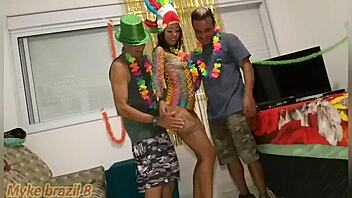 Millena Gomes Begs For Anal And Cum In Mouth At Carnival