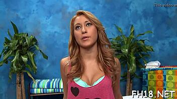 Detailed Oiled Massage Leading to Intense Sexual Encounter