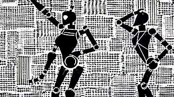 c23 robot whores partying in dystopian visuals 😈