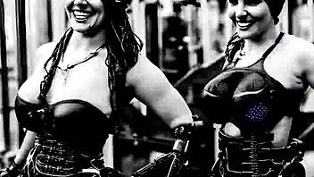 c23 robot whores partying in dystopian visuals 😈