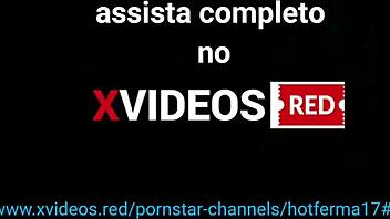 fed fyr knepper blond naborøv i lingerie doggystyle