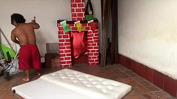 House Alone? Let's Fuck In The Patio!