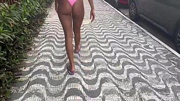 stranger fucks me in apartment after beach encounter with crossdressing and anal fisting