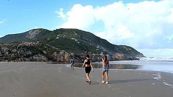 ela transou com desconhecido na beira da praia, que loucura! - manuh cortez, pernocas, o sulista 😲