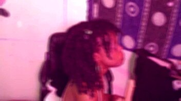 Emily Shows Off Big Ass in Purple Stockings