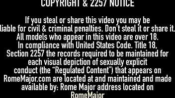 Fishnet Envy Star blows Rome Majors' hard cock! 😍