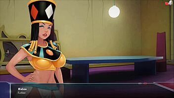 Goddess gives tit job in dragon ball divine adventure part 43?