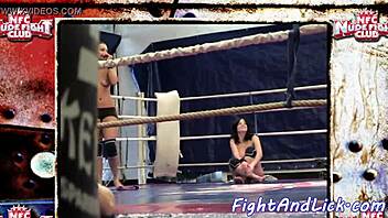 european teens wrestle and lick pussies