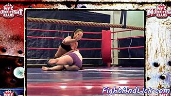 european teens wrestle and lick pussies