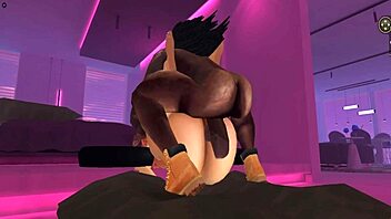 Black woman feels the thrill of summoning the black candyman for hardcore sex