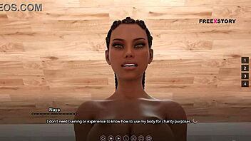 Seven Realms Vampire Prince Atlas Fucks Naya in Cowgirl and Doggystyle 3D Hentai Game