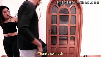 Spanish yoga class turns into steamy petite 18+ action