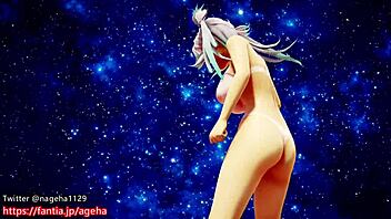 Kanon Nude Dance On Sand Planet