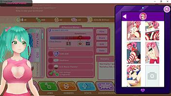 Anime Girl Plays Crush Crush