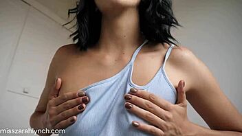 Zarah Lynch denies perfect breasts, you can't feel her boobs on your face