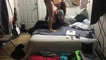 Wow, this 18 year old redhead miami slut gives amazing bj!