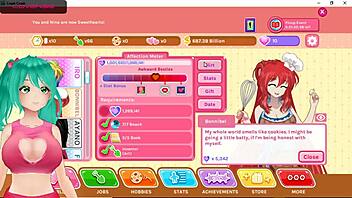 Anime Girl Plays Crush Crush