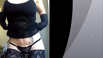 Check out this sensual stripper tearing off her clothes