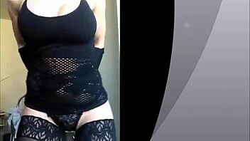 Check out this sensual stripper tearing off her clothes