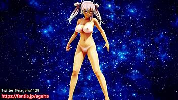 Kanon Nude Dance On Sand Planet