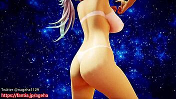 Kanon Nude Dance On Sand Planet