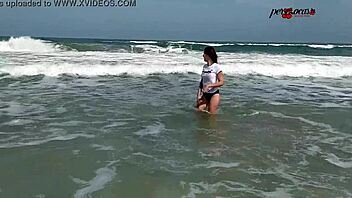 Walking nude on southern beaches after amazing fun