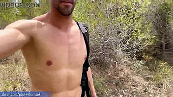 Gay fitness enthusiasts enjoy nude hikes following intense gym sessions