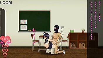 pretty college lady having sex with a man in breeding log new hentai game gameplay