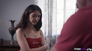 Jane Wilde seduces Charles Dera, sucking his big cock