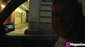 lenka gives amazing footjob with cumshot