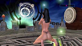 tamil audio: 'unga mulai super ah irukkumma pakuthi 18!' in animated 3d hentai solo fun.