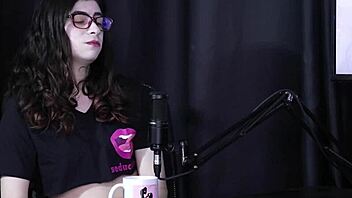 Yumi Trap Transsexual In Sheer Red Lingerie Fucks With Ex In Group Sex