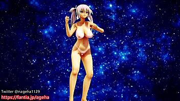Kanon Nude Dance On Sand Planet