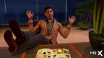 Fashion Business Where You Touch My Breasts In 3D Anime.