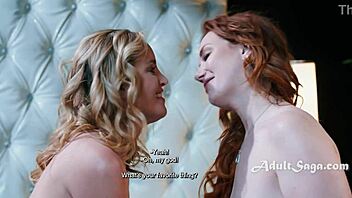 long distance lesbo lovers explore new curves