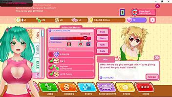 动漫妹子玩Crush Crush