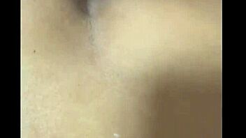 Friend's wife takes big cock in pussy until cumshot, cuckold watches close up