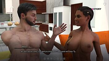 Seven Realms Vampire Prince Atlas Fucks Naya in Cowgirl and Doggystyle 3D Hentai Game