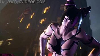 street fighter 6 nude mods with cammy, chun li, and juri