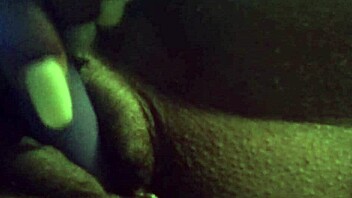 I love playing with my shaved pussy using vibrator