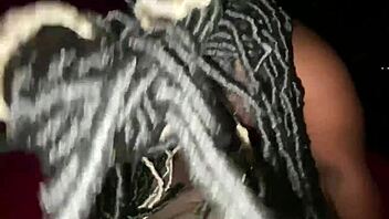 A black woman with a big ass gets fucked hard