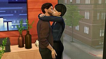 in the office, the ceo business woman gets fucked in 3d hentai.