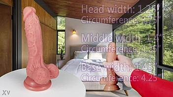 The Adonis by Fukena realistic dual density silicone dildo